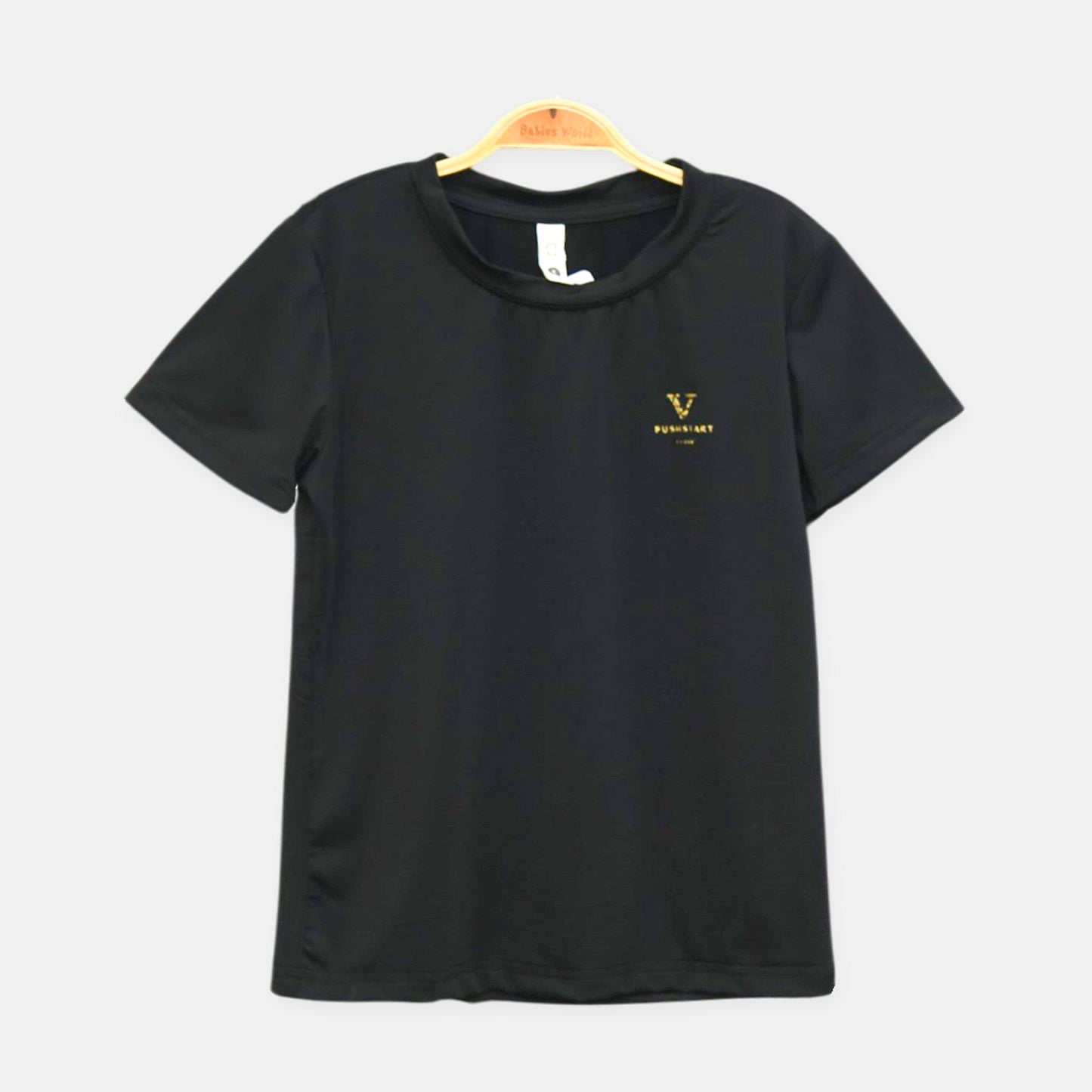 Black Active Mesh Tee
