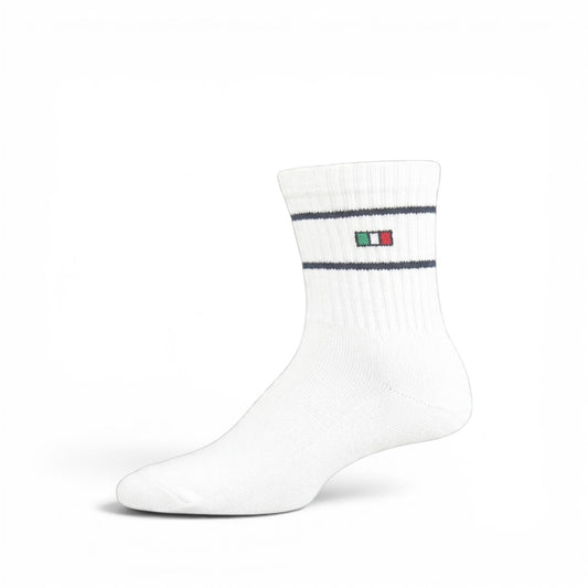 WHITE ANKLE BOY SOCKS
