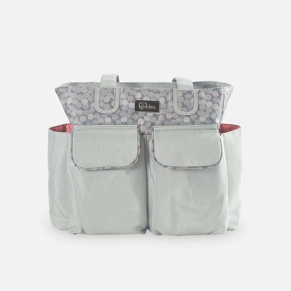 TINNIES BABY DIAPER BAG DOTTED