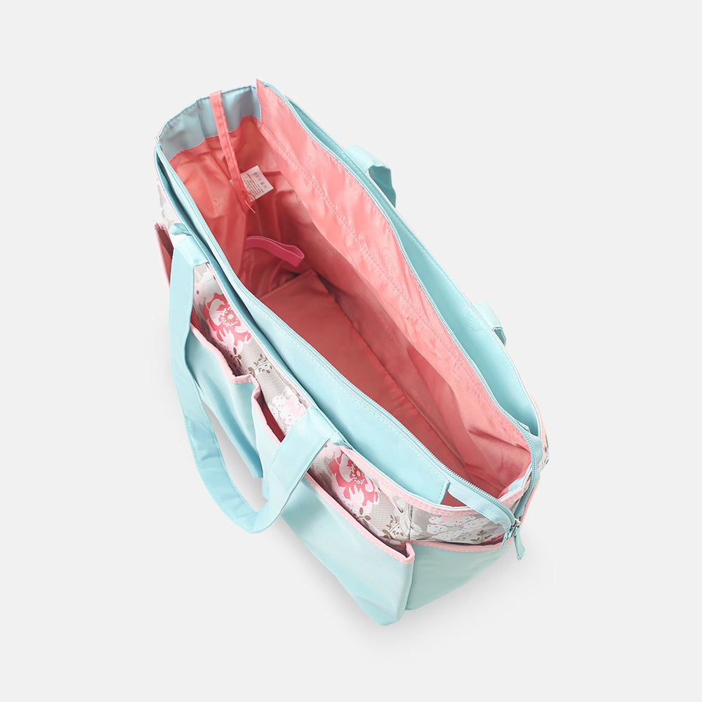 TINNIES BABY DIAPER BAG SET FLORAL