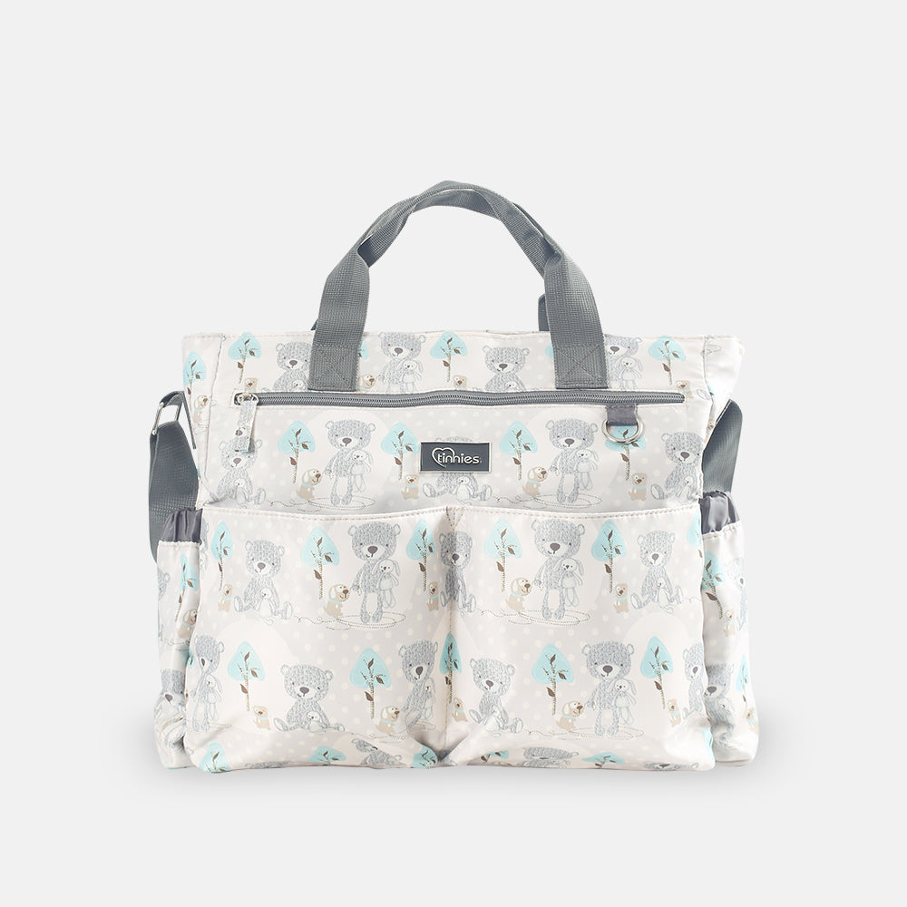 TINNIES BABY DIAPER BAG BEAR