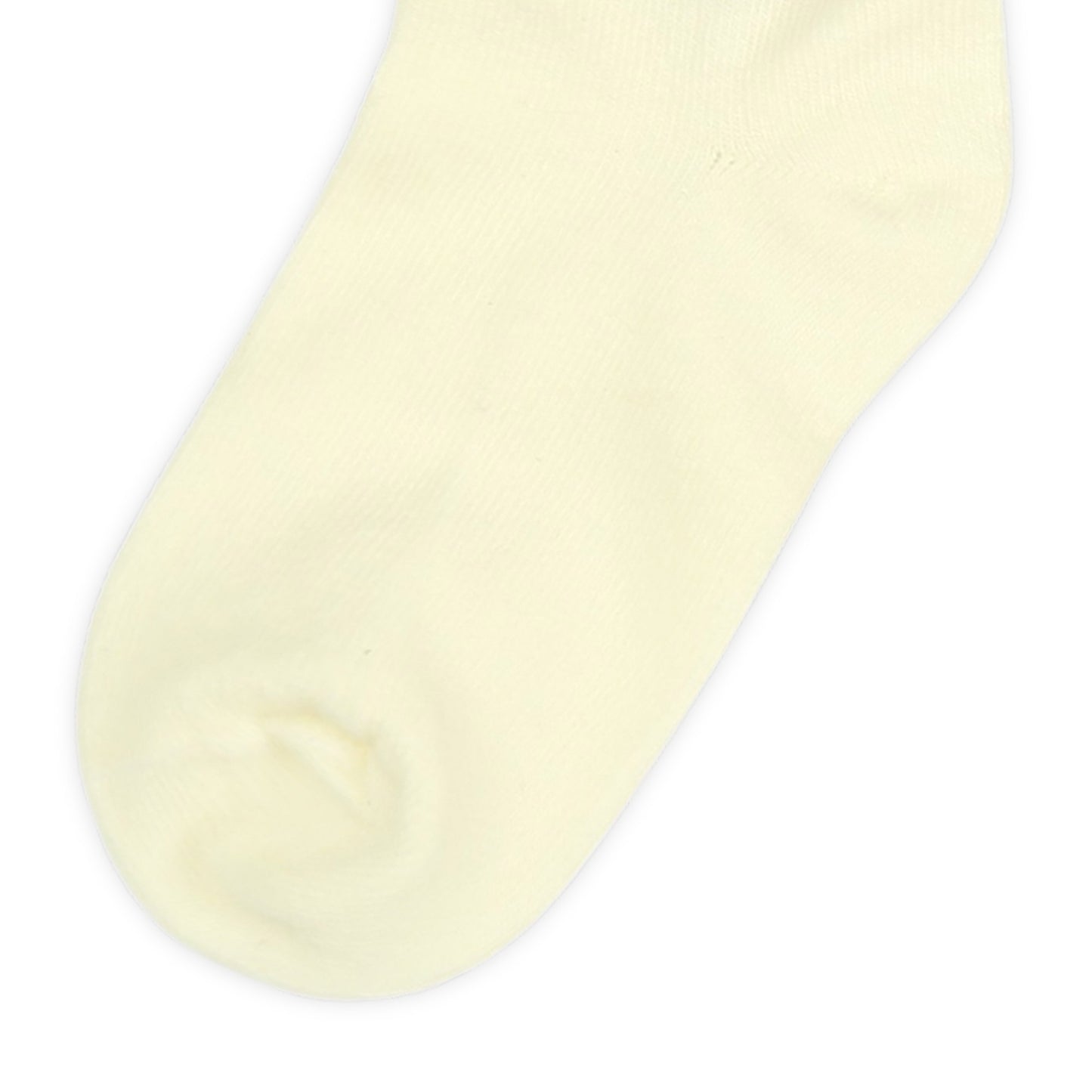 SHIELD LOGO WHITE ANKLE BOY SOCKS