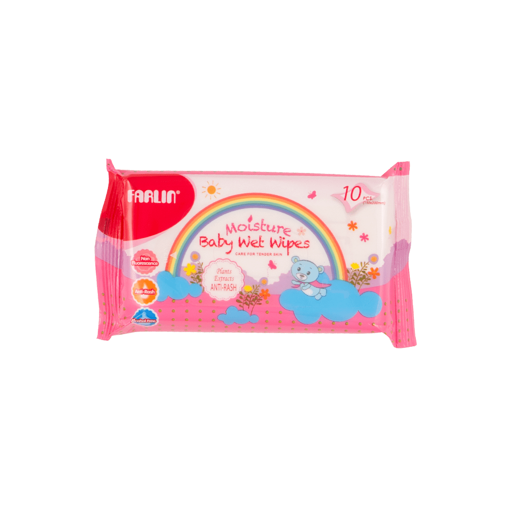 WET WIPES ANTI RASH PK-10