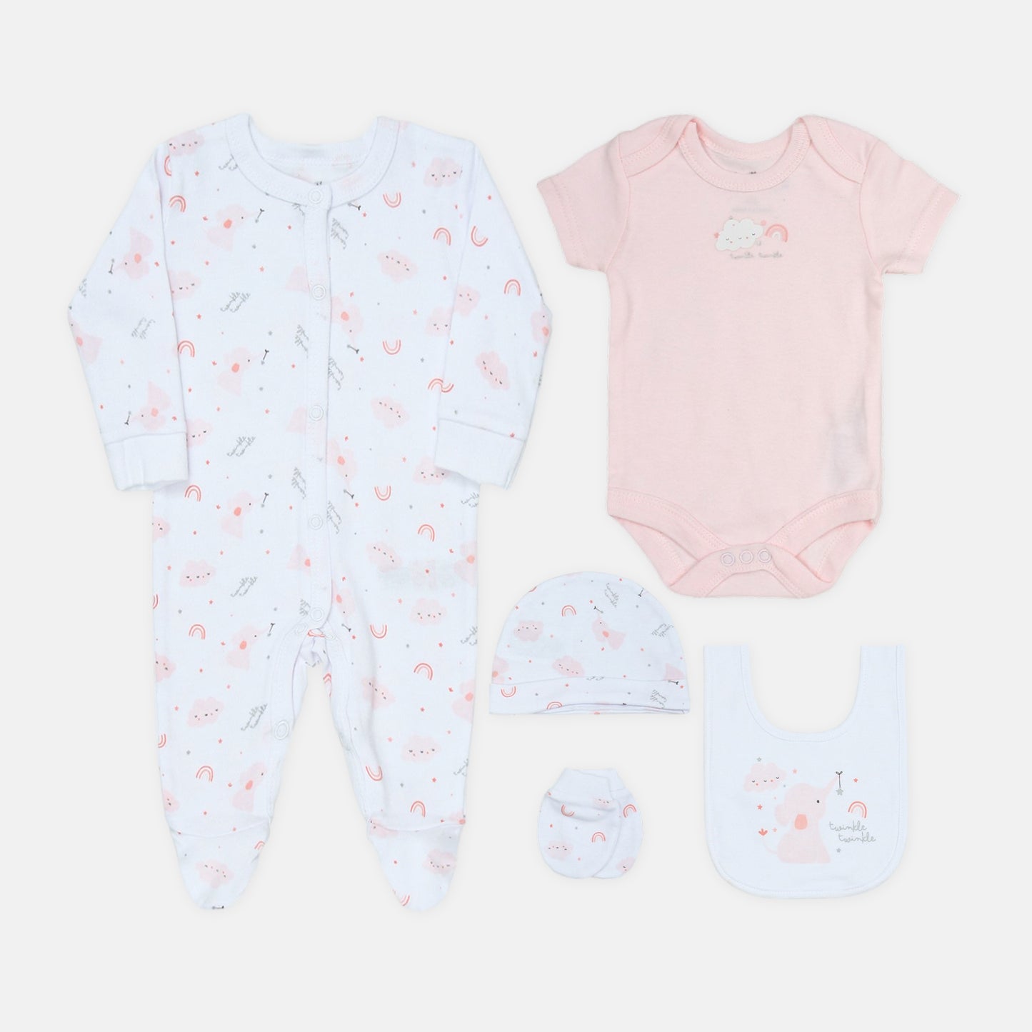 Cute Cloud Gift Set Pink Pk-5