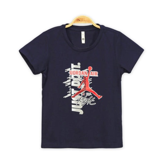 NAVY GRAPHIC TEE