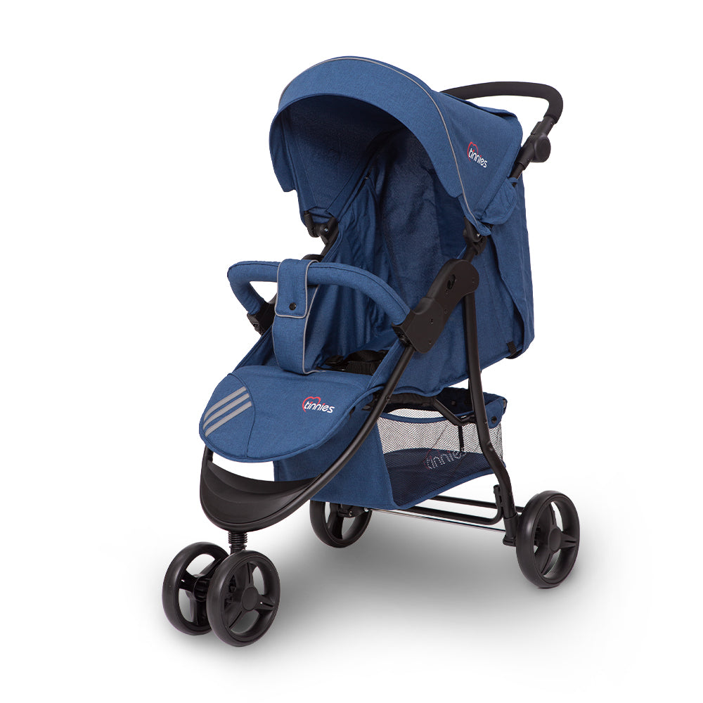 BABY STROLLER 3 WHEELER-BLUE