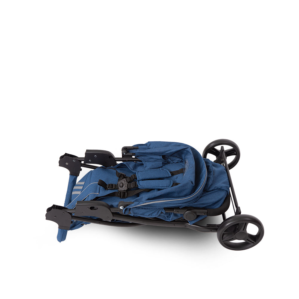BABY STROLLER 3 WHEELER-BLUE
