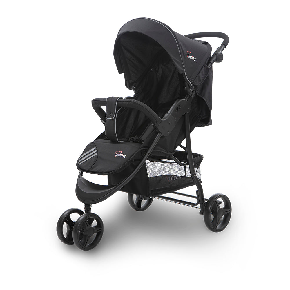 BABY STROLLER 3 WHEELER-BLACK