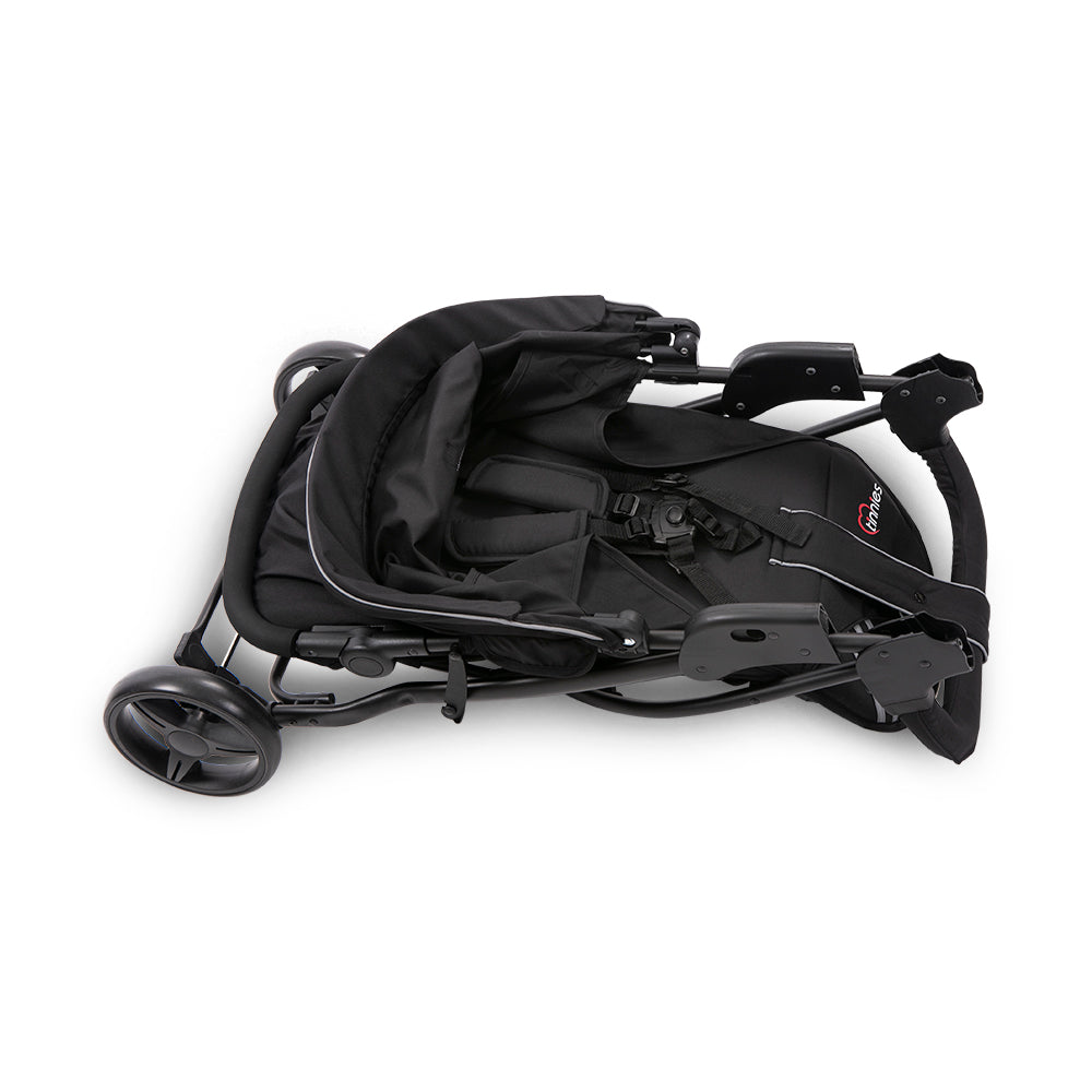 BABY STROLLER 3 WHEELER-BLACK