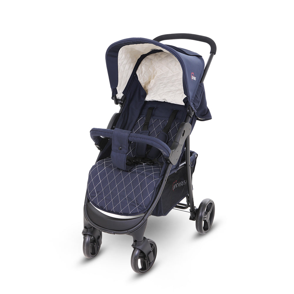 BABY STROLLER-BLUE