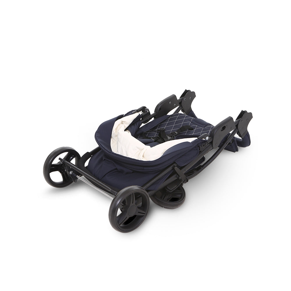 BABY STROLLER-BLUE