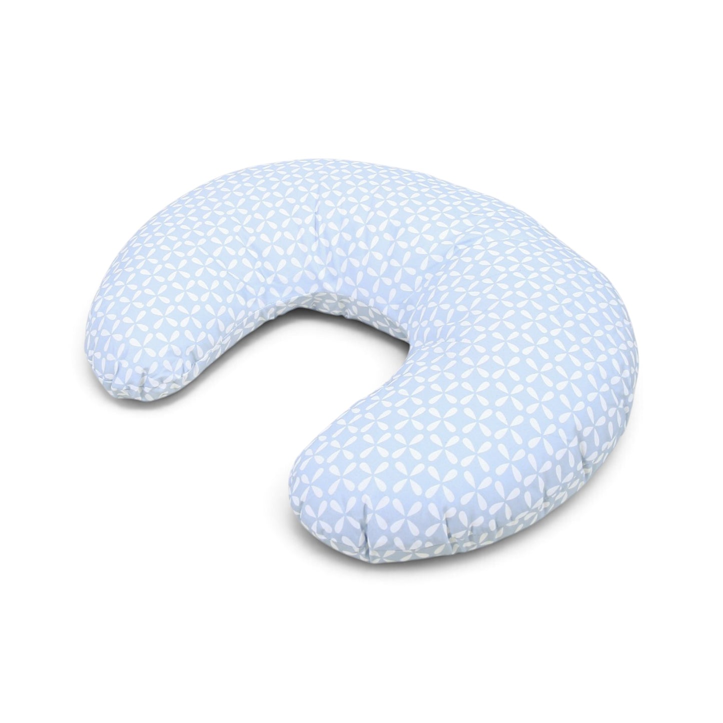 LIGHT BLUE FLOWER PATTERN NURSING PILLOW