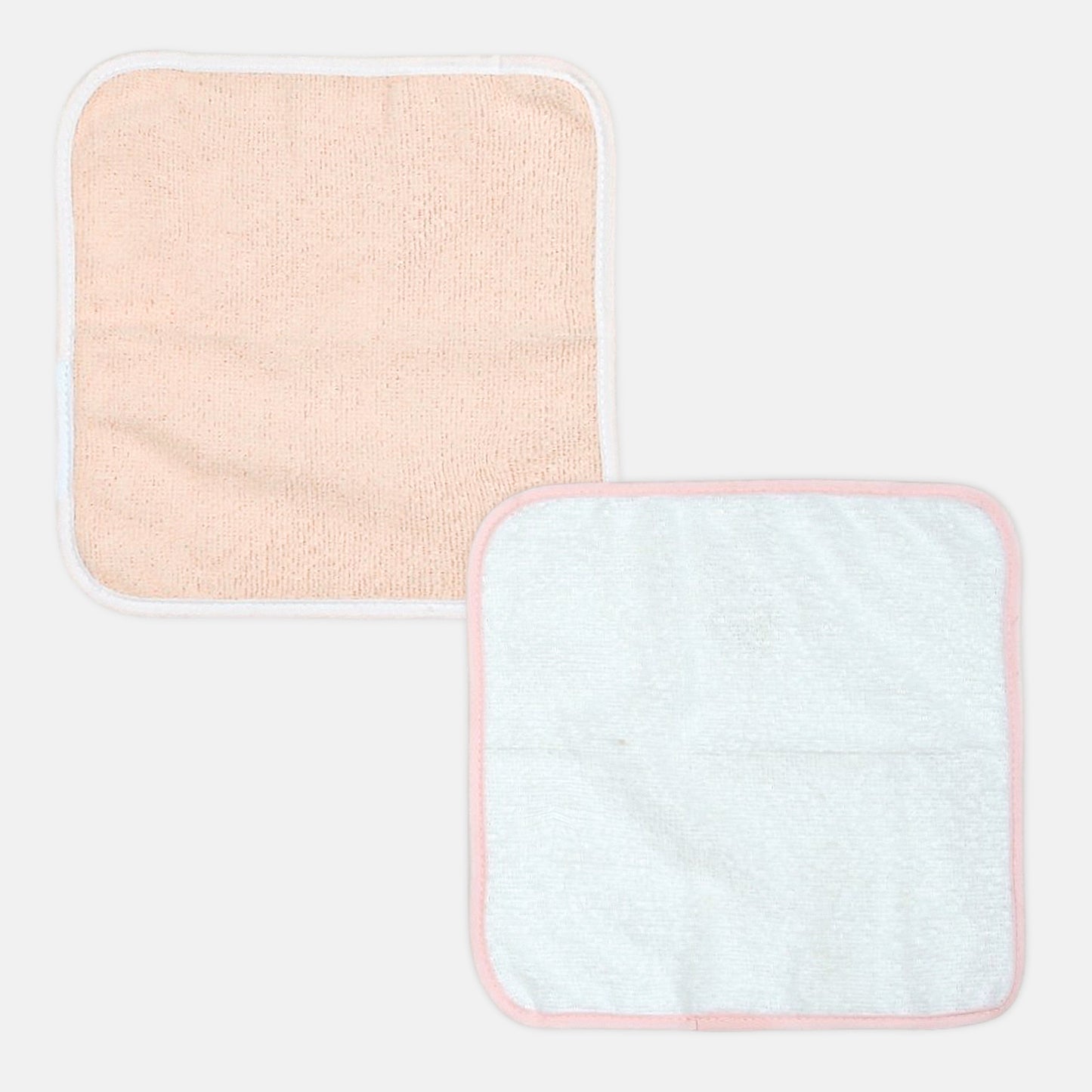 BATH TOWEL & 3 FACE TOWELS WITH SPONGE PETAL PUSH BUNDLE
