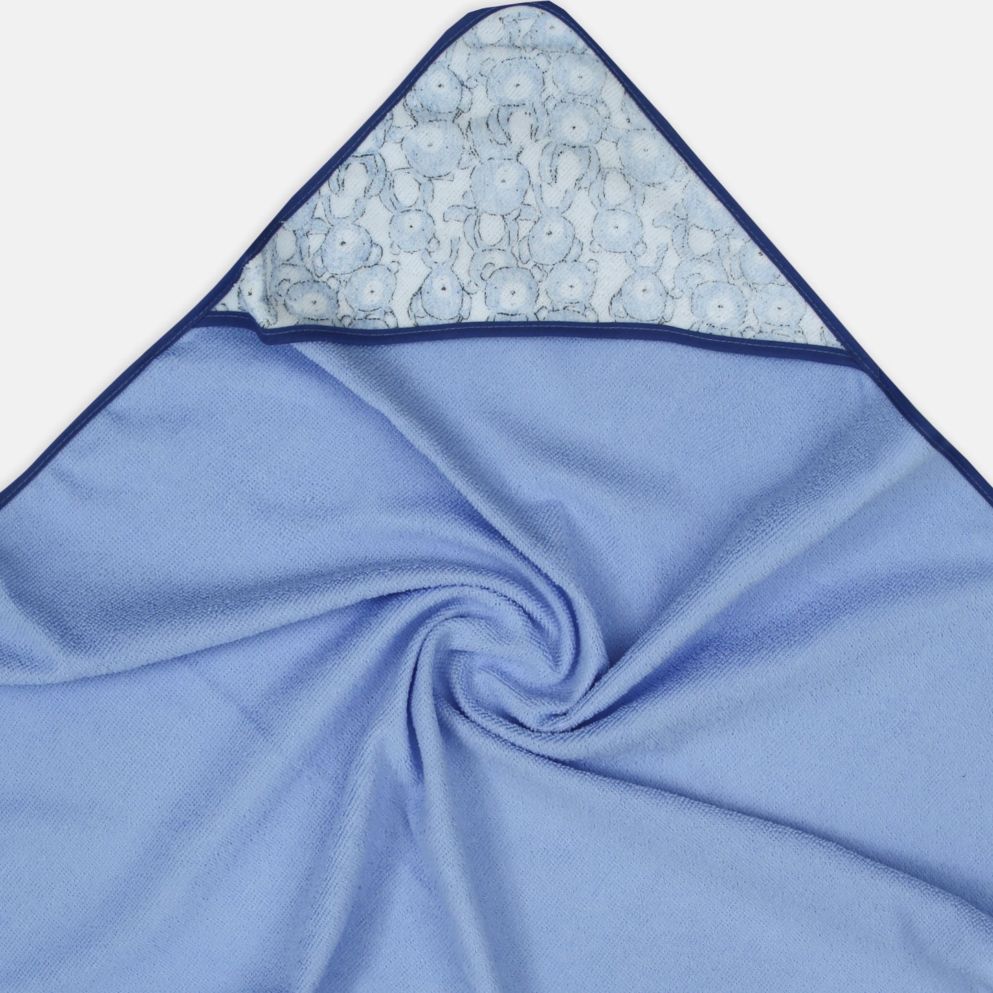 BATH TOWEL & 3 FACE TOWELS WITH SPONGE BEARLY WET SET
