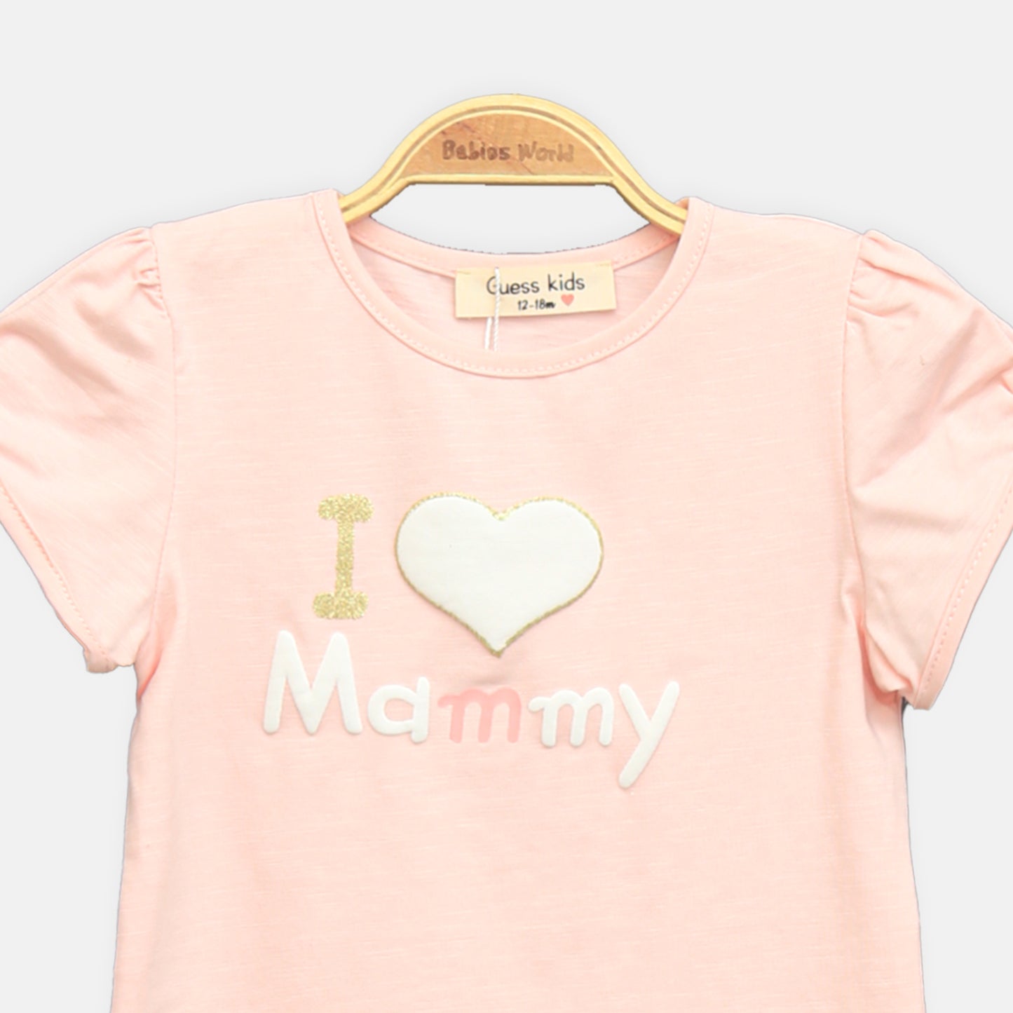 Peach Mammy Heart Tee
