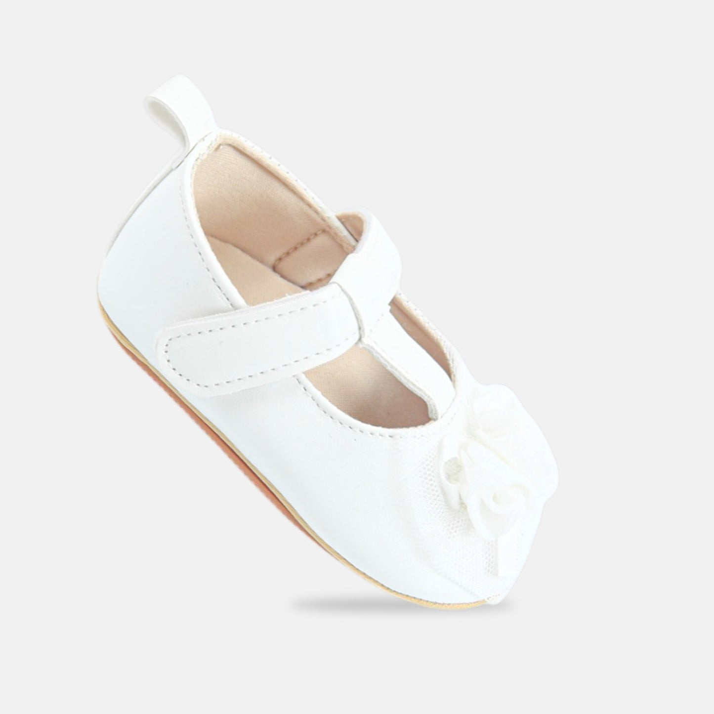 White Bow Pre-Walkers