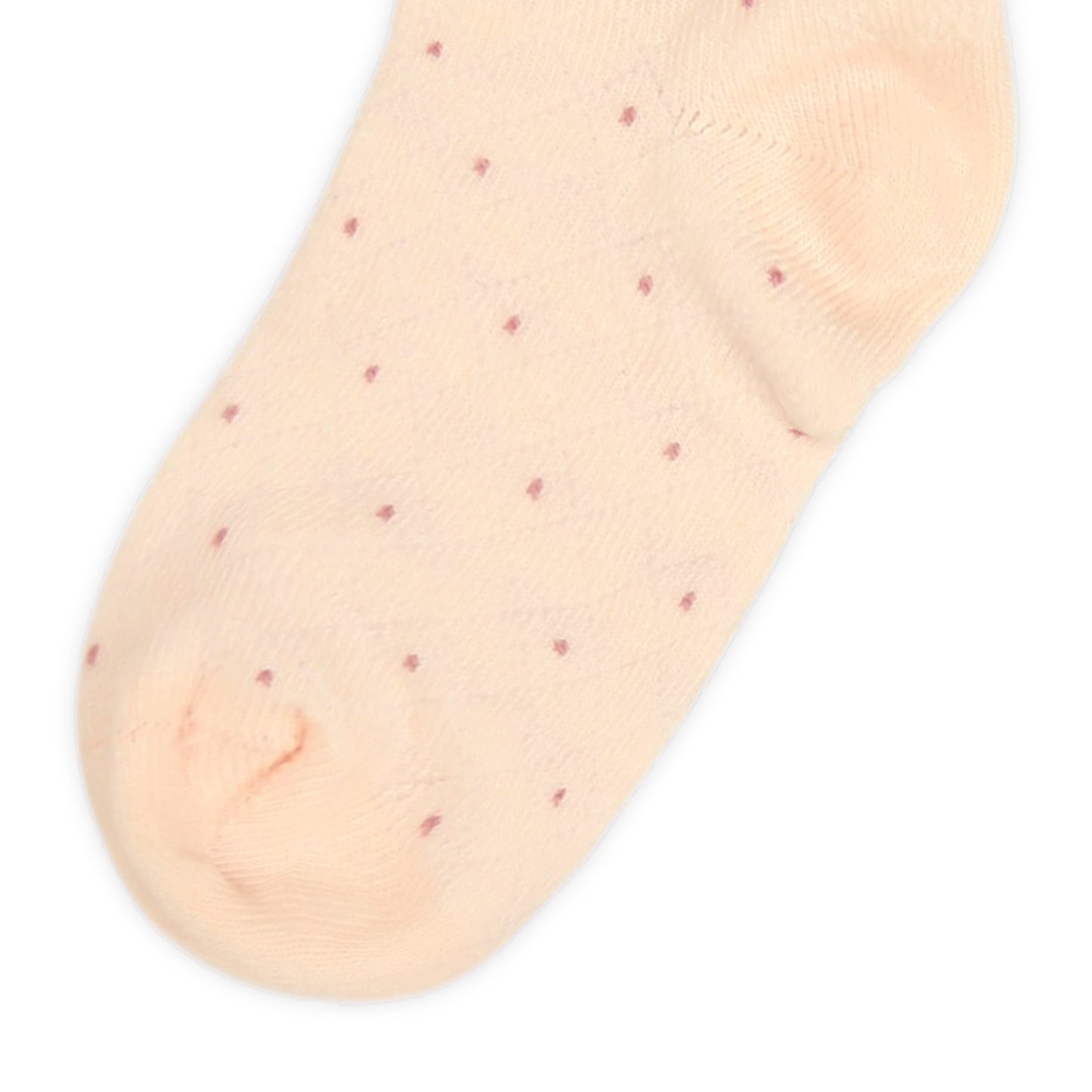 PINK POLKA DOT AND FLORAL GIRL SOCKS