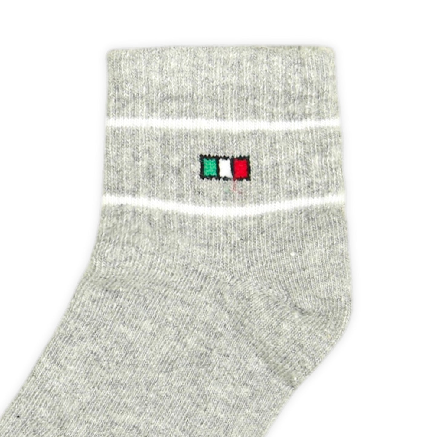 GREY ANKLE BOY SOCKS
