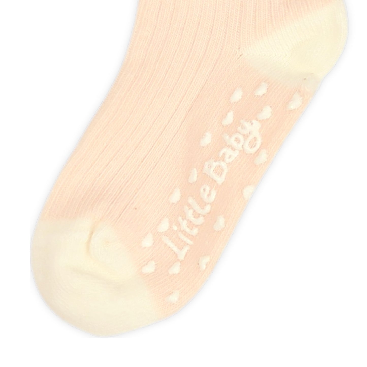 DUAL-TONE BABY SET GIRL SOCKS PK-2