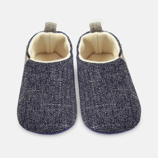 Tweed-Style Slip-Ons