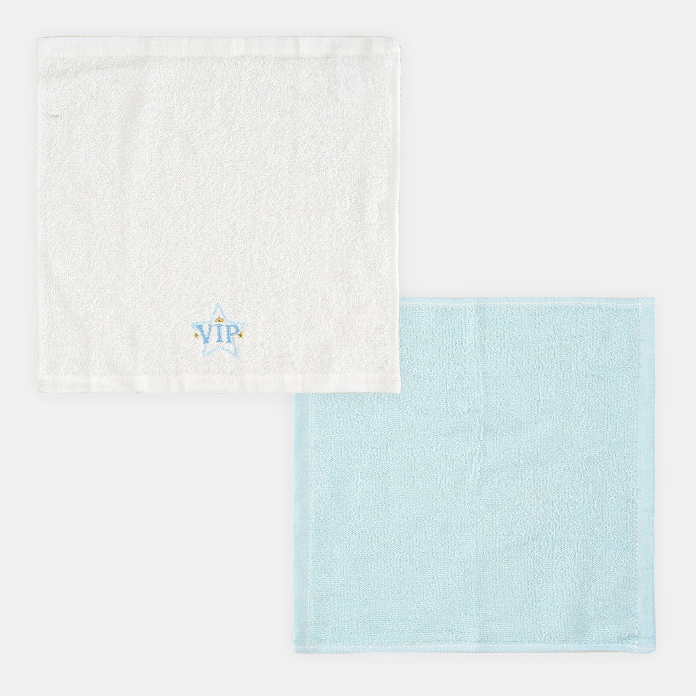 FACE TOWEL PK-4 WHITE VIP THEME