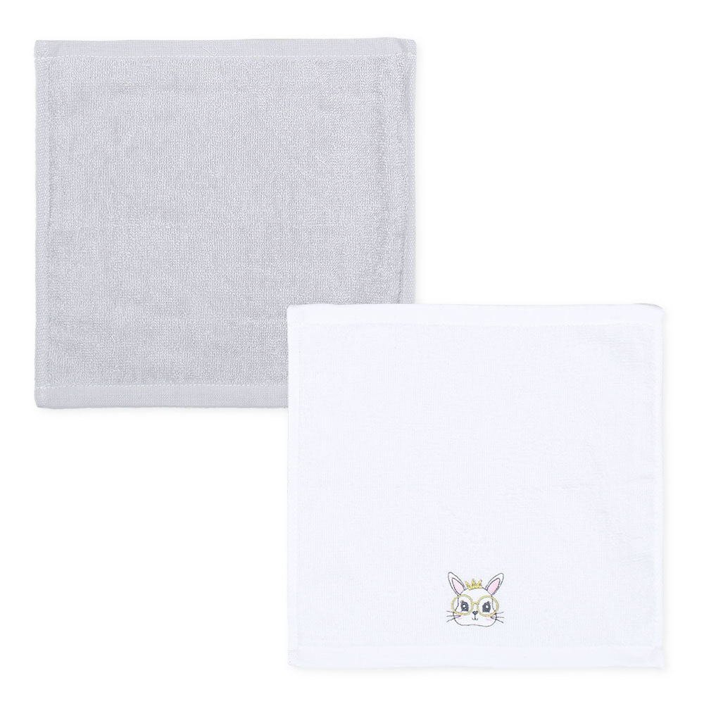 FACE TOWEL PK-4 MULTICOLOR BUNNY MOMMIES