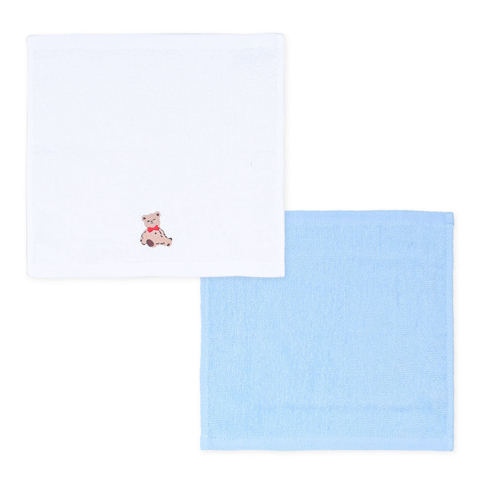 FACE TOWEL PK-4 MULTICOLOR I LOVE MOM & DAD