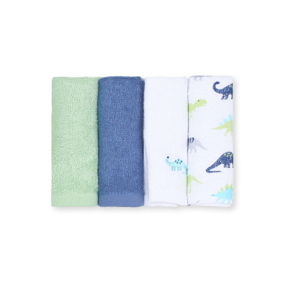 FACETOWEL PK-4 MULTICOLOR DINO