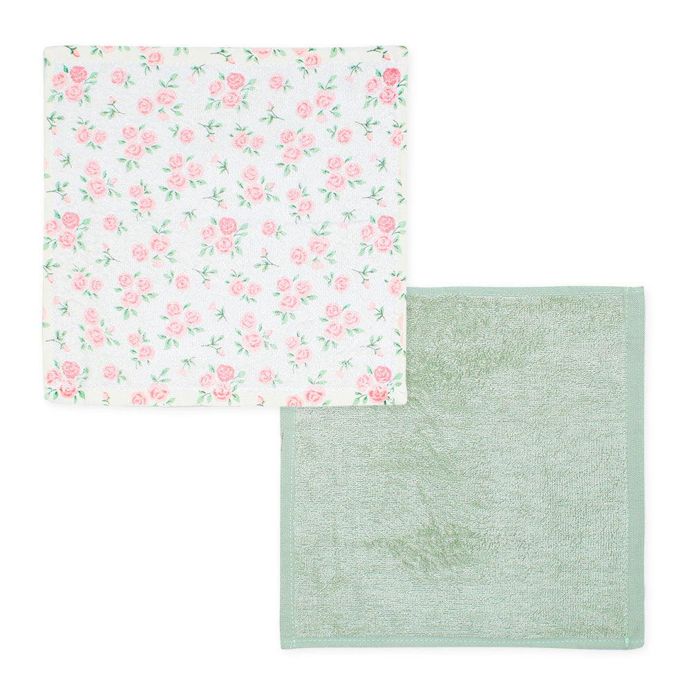 FACETOWEL PK-4 MULTICOLOR FLORAL