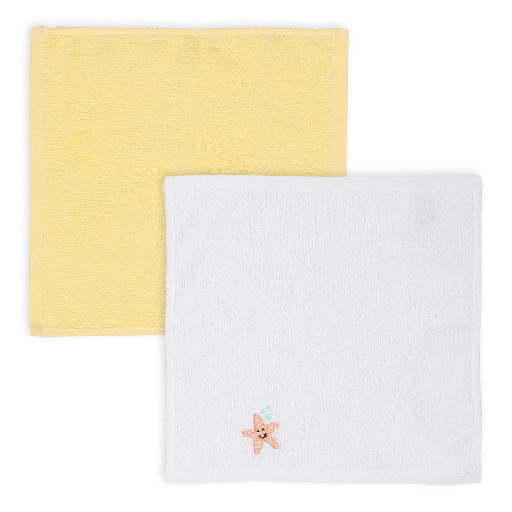FACETOWEL PK-4 PEACH STARFISH