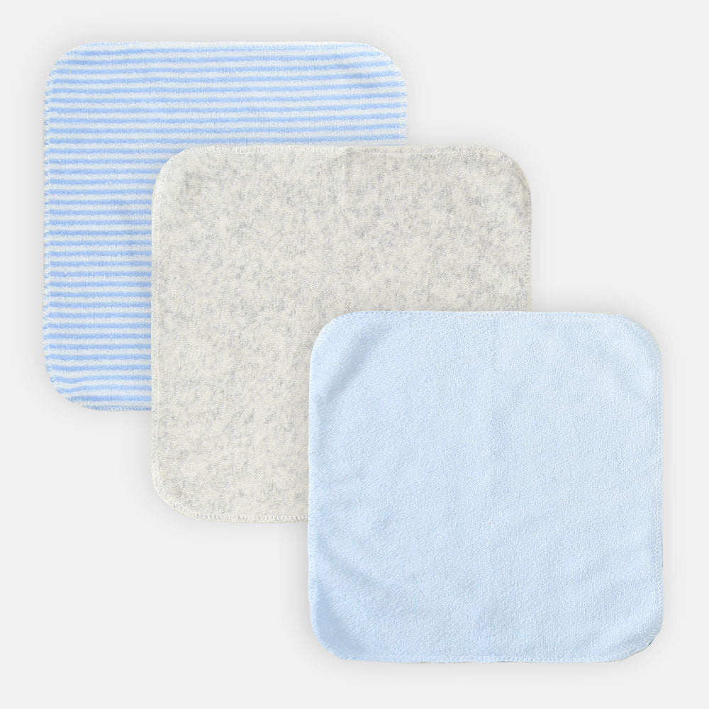 FACE TOWEL PK-10 BLUE HUES
