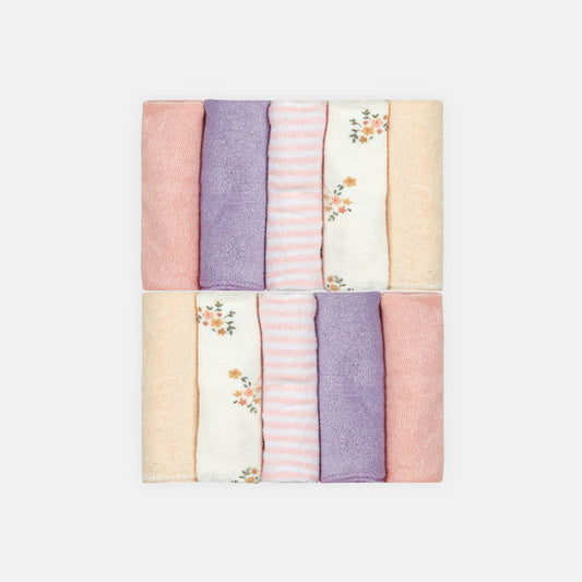 FACE TOWEL PK-10 SOFT & VARIED