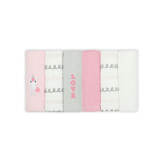 FACETOWEL PK-6 LOVE CHICK