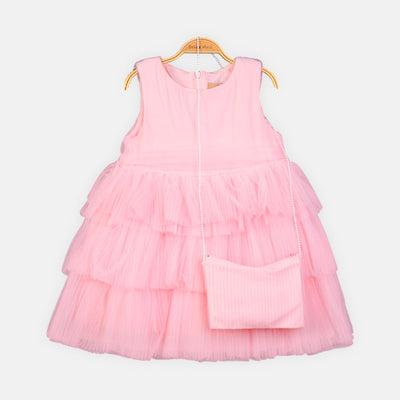 FANCY FROCK PINK BALLERINA TULLE