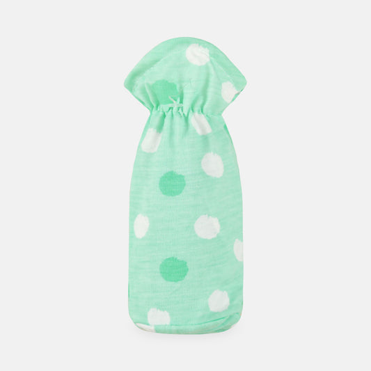 FEEDER COVER LIGHT SEA GREEN BIG DOTS
