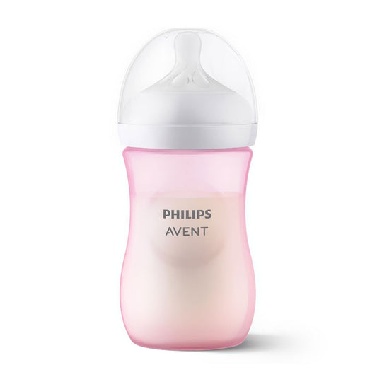 NATURAL III PP BOTTLE 9OZ PINK