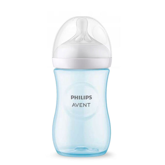 NATURAL III PP BOTTLE 9OZ BLUE