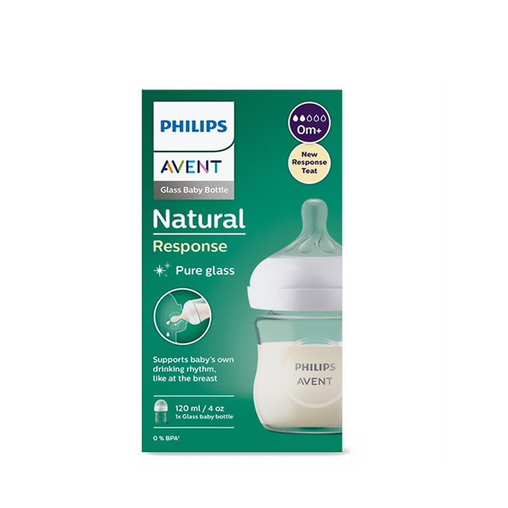 NATURAL III GLASS BOTTLE 4OZ