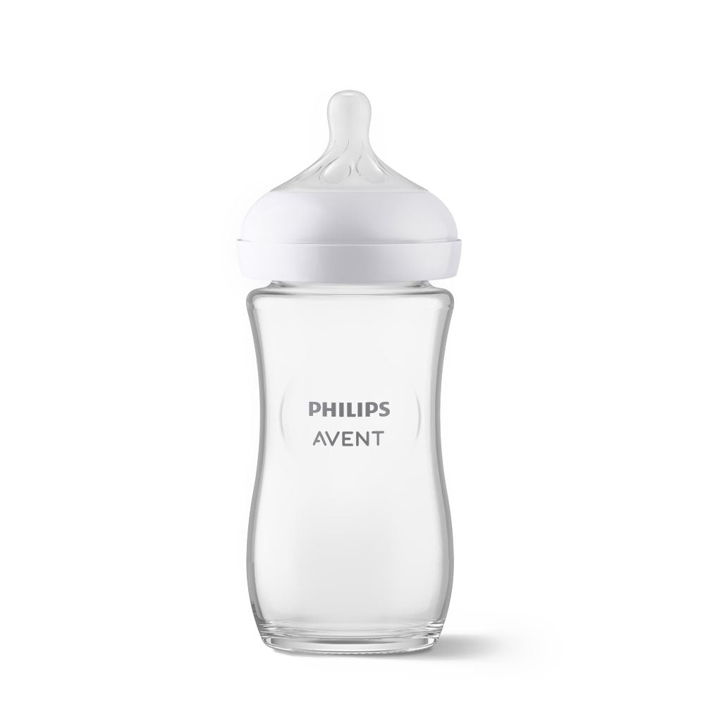 NATURAL III GLASS BOTTLE 8OZ