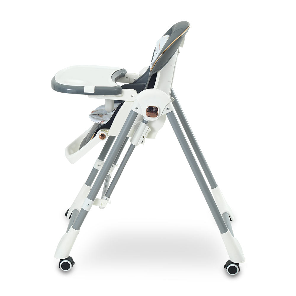 HIGH CHAIR WITH ADJUSTABLE HEIGHT MOD GREY