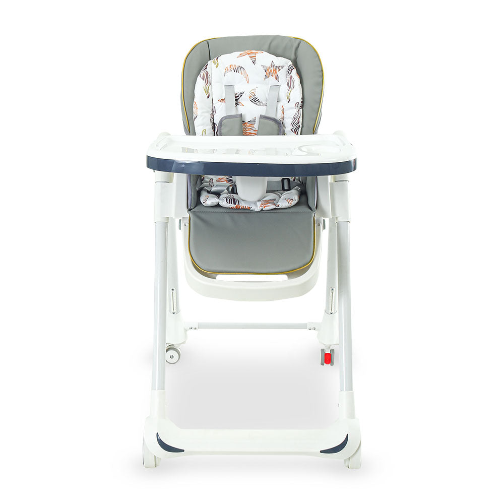 HIGH CHAIR WITH ADJUSTABLE HEIGHT GREY