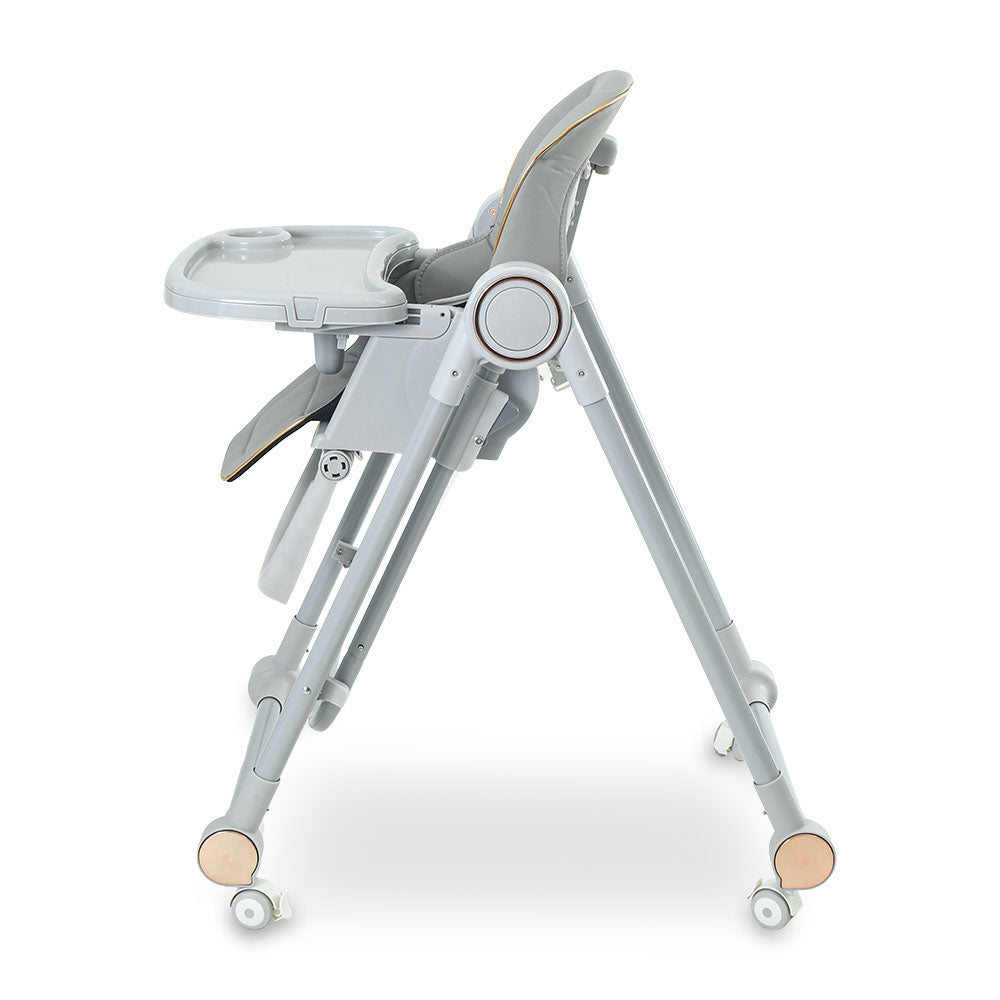 HIGH CHAIR WITH ADJUSTABLE HEIGHT GREY