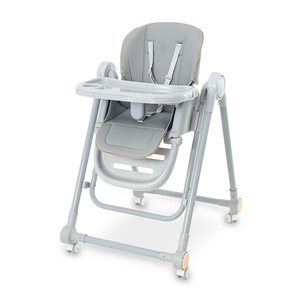 HIGH CHAIR WITH ADJUSTABLE HEIGHT GREY