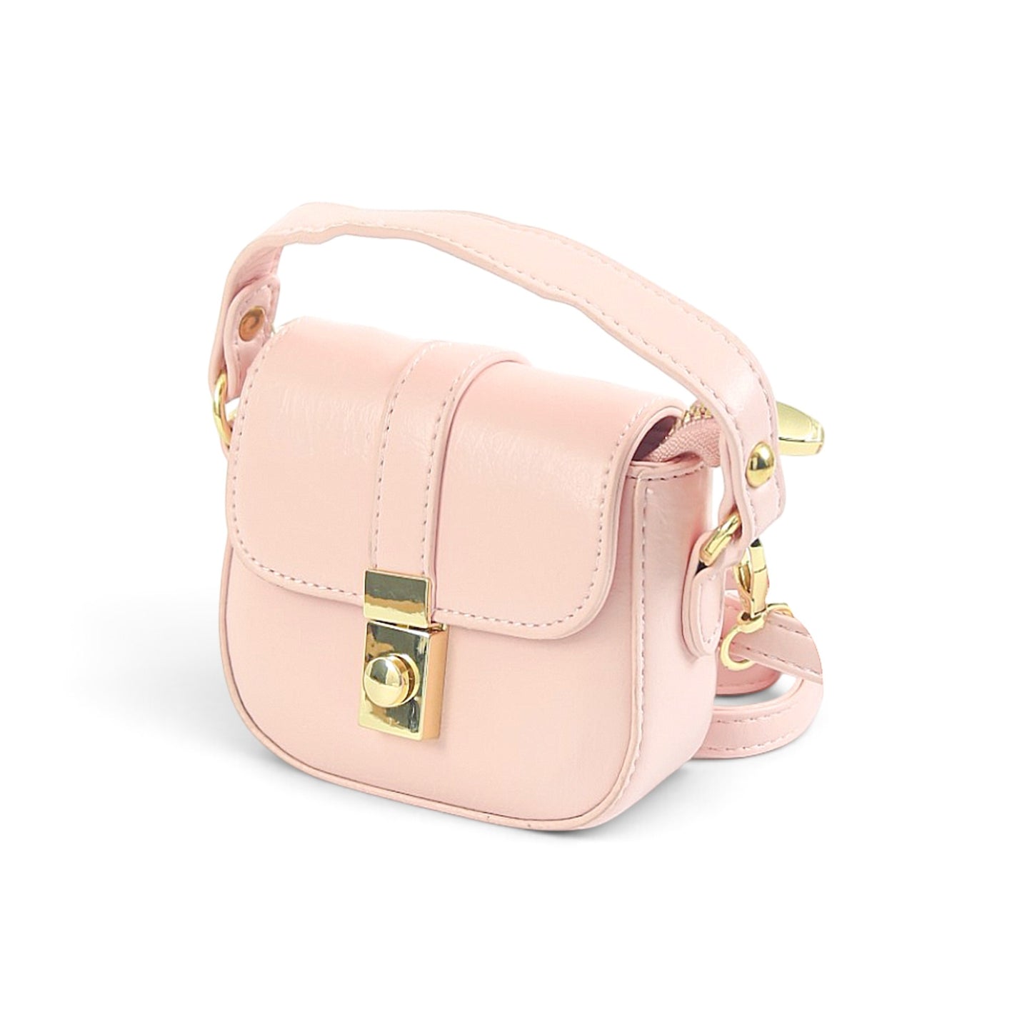 Classic Pink Crossbody Bag