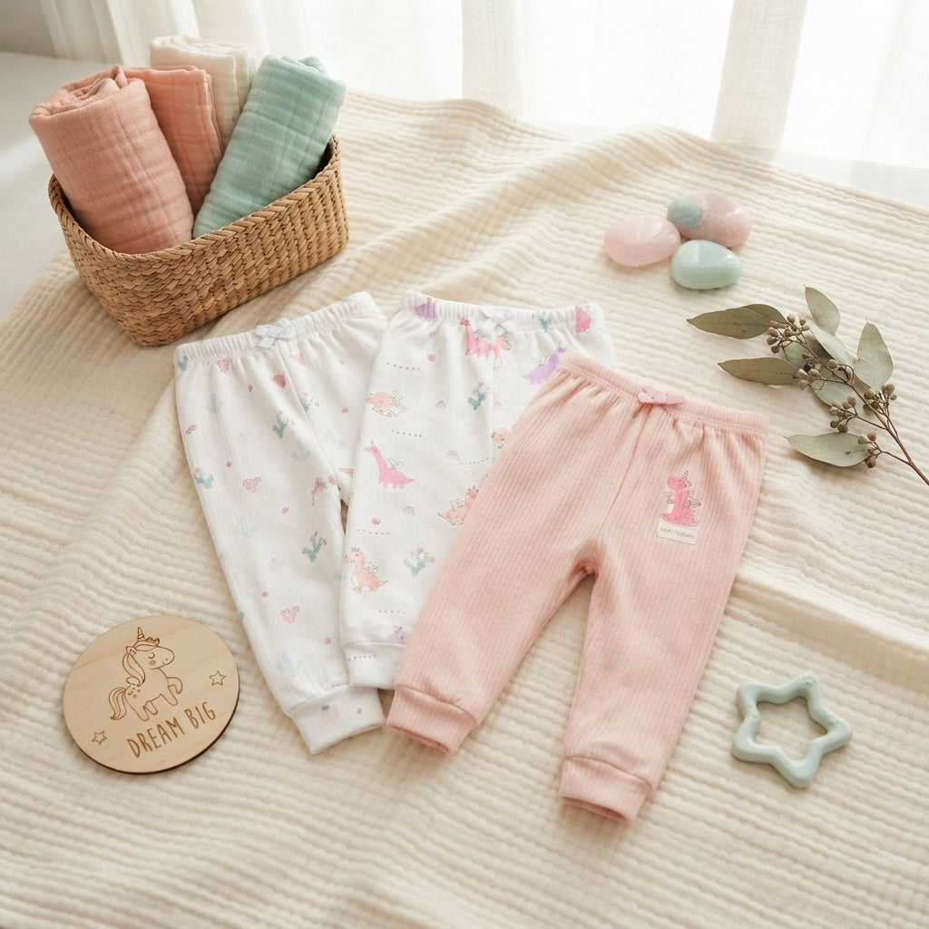 DREAM BIG BABY GIRL PAJAMAS PK-3
