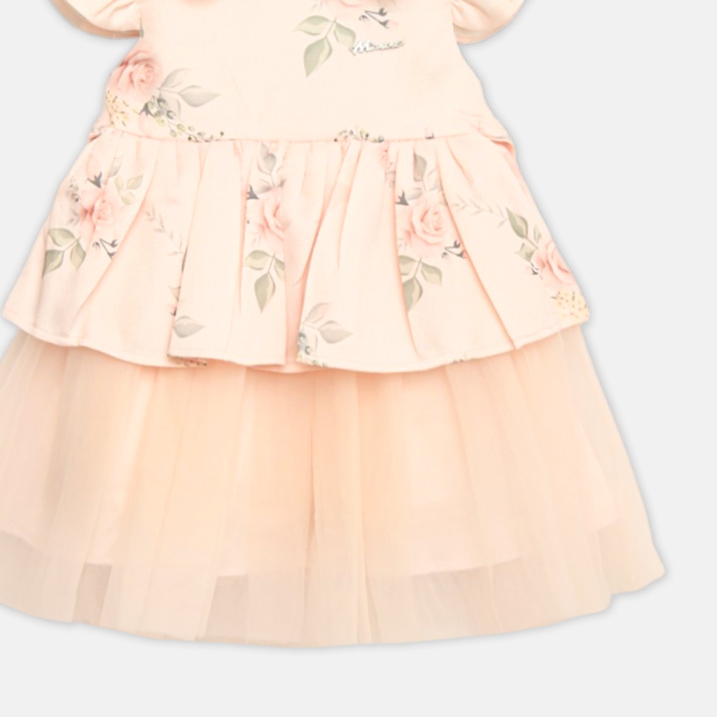 Peach Garden Frock