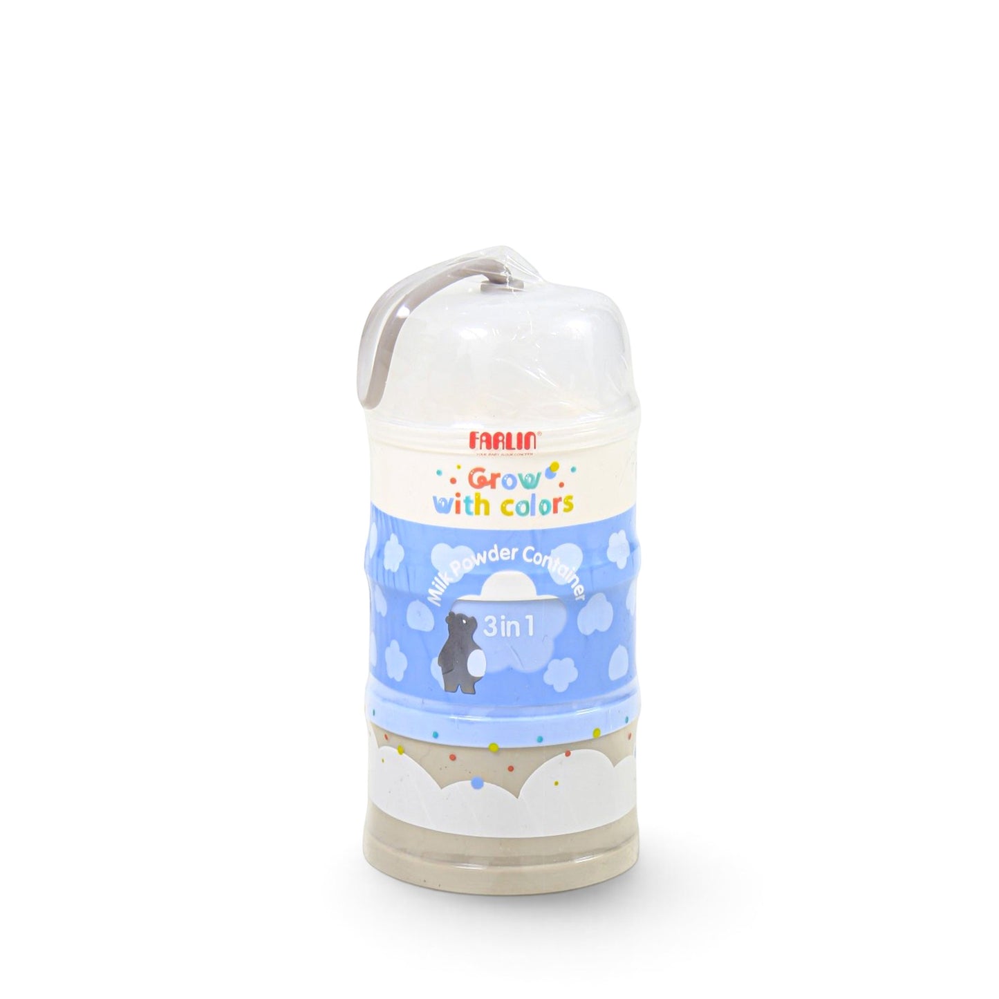 Farlin Milk Container Grow With Colors Blue