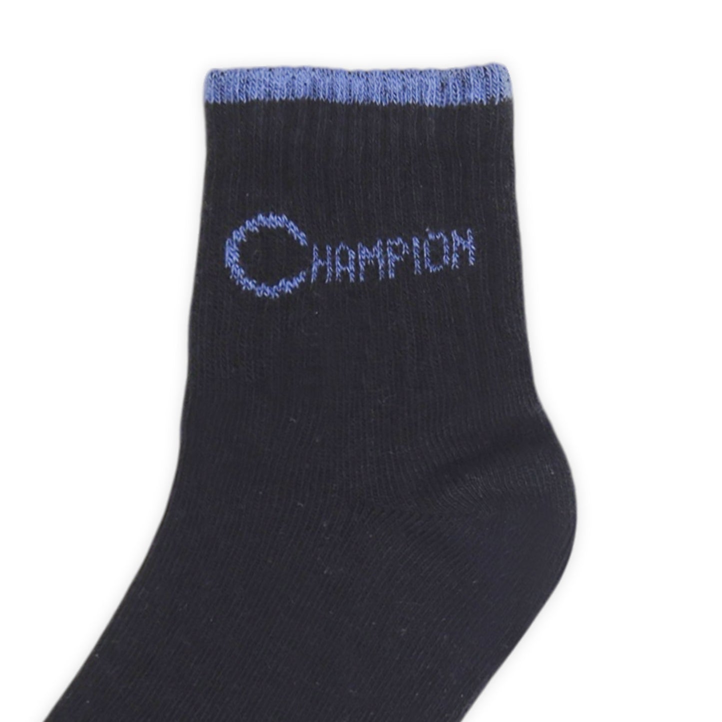 CHAMPIONS BLACK ANKLE BOY SOCKS