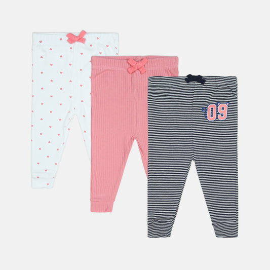 Heart & Stripes Pajama Set Pk-3