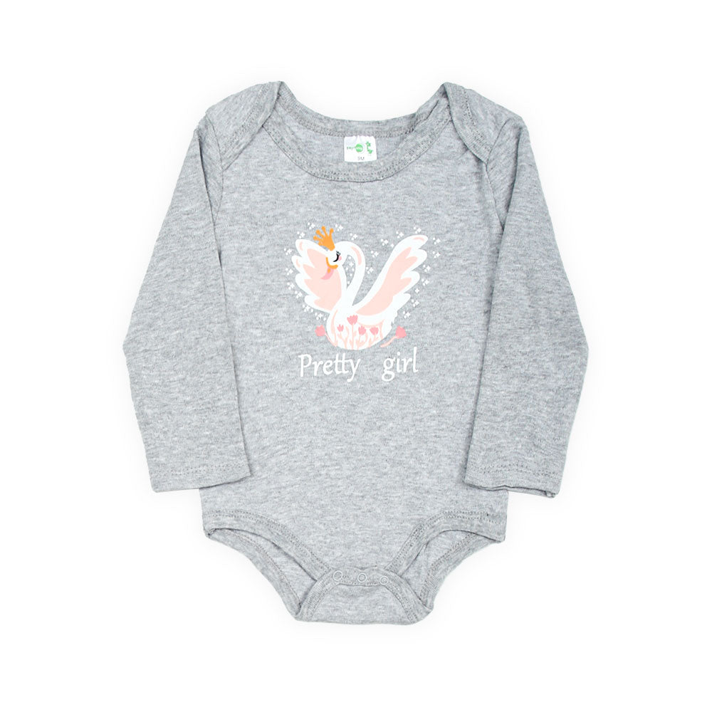 GIRL BODY SUIT PK-3 FULL SLEEVE LUCKY GIRL